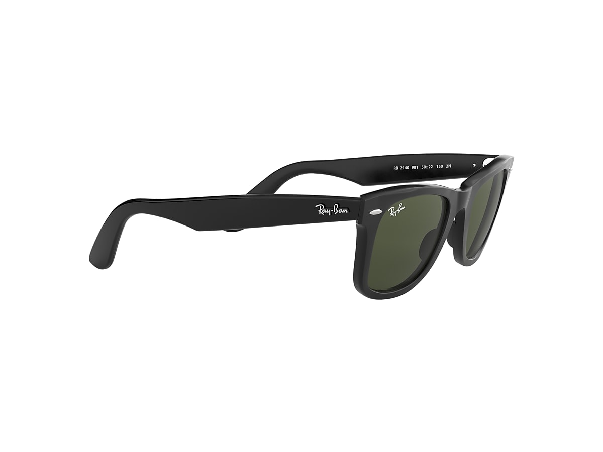 Tub welzijn Publicatie Original Wayfarer Classic Sunglasses in Black and Green | Ray-Ban®