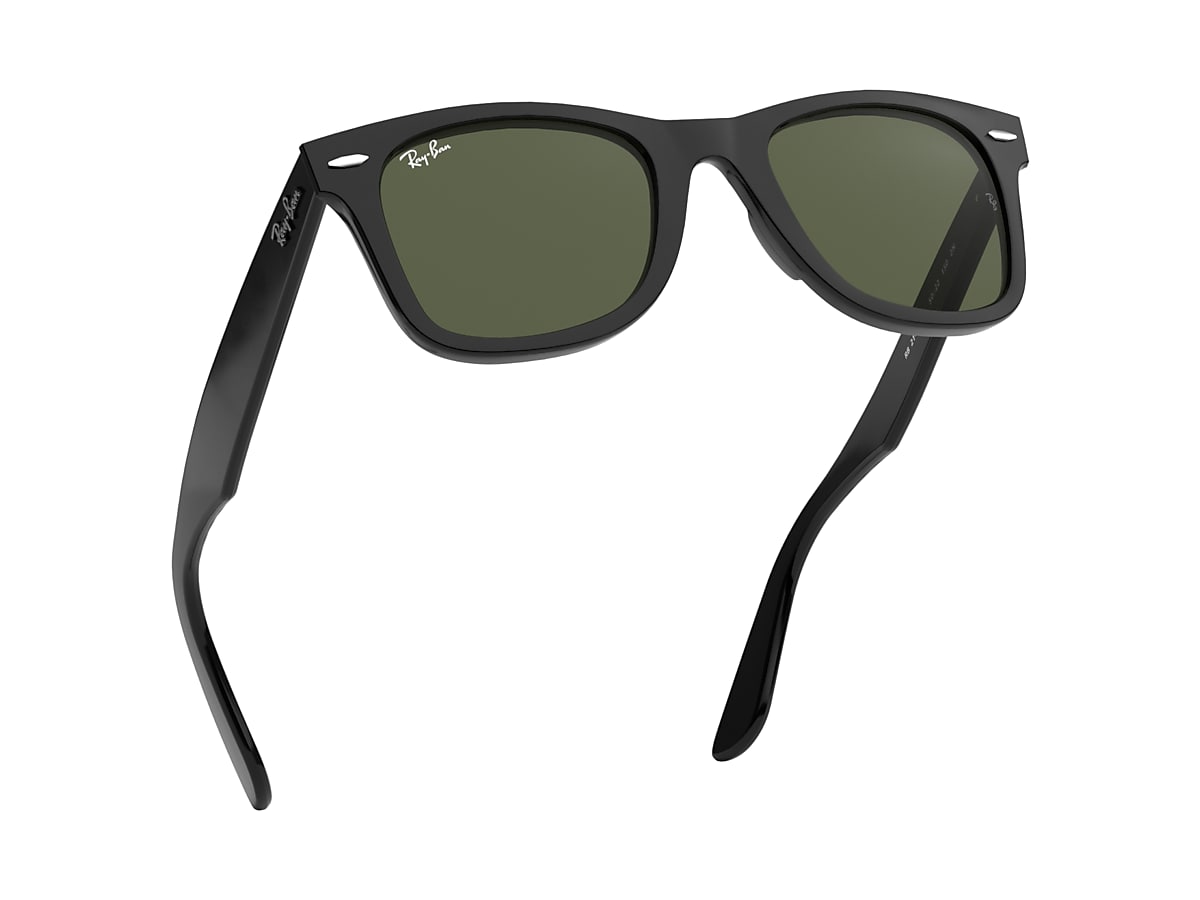 Óculos de Sol Original Wayfarer Classic em Preto sobre e Verde G-15 |