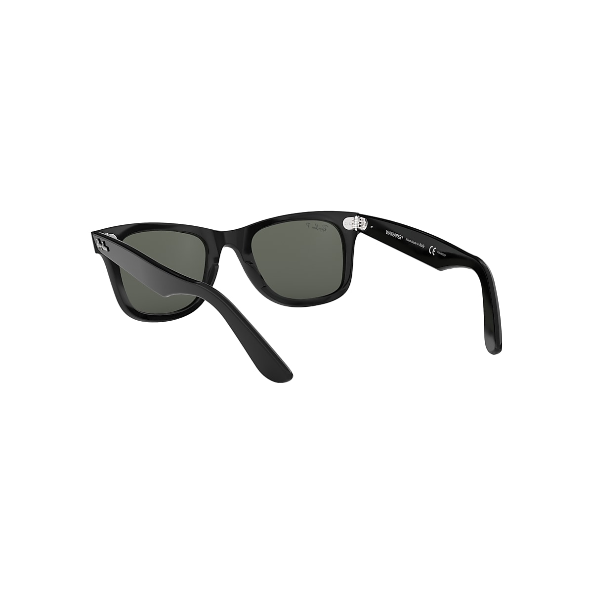 Ray-Ban Men-Women Wayfarer Sunglasses Black Frame Green Lens