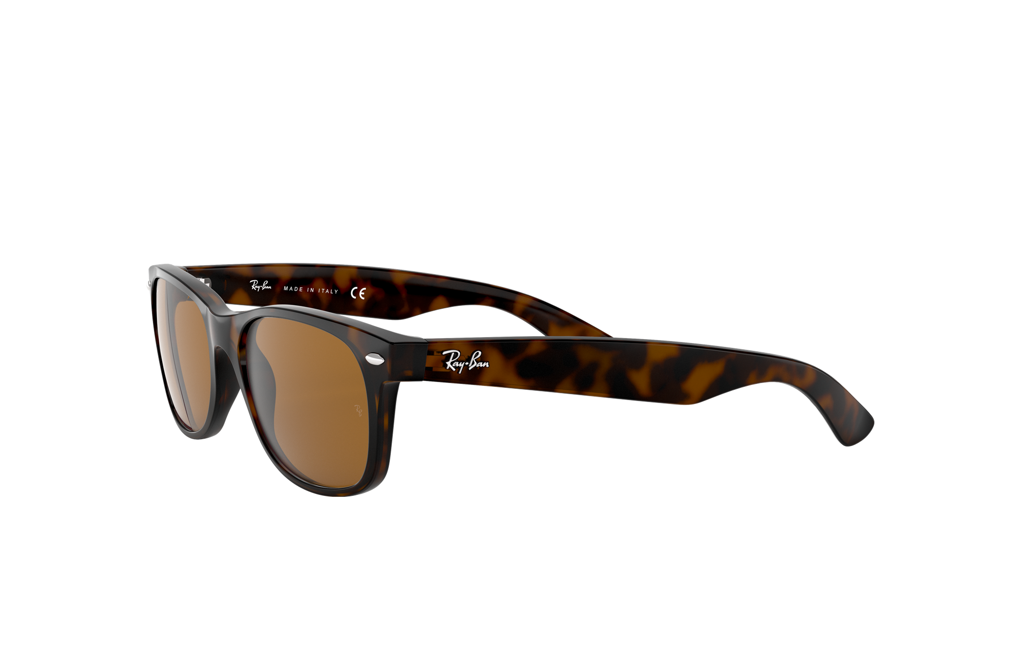 New Wayfarer Classic Occhiali da Sole Tartarugato in Marrone | Ray-Ban®