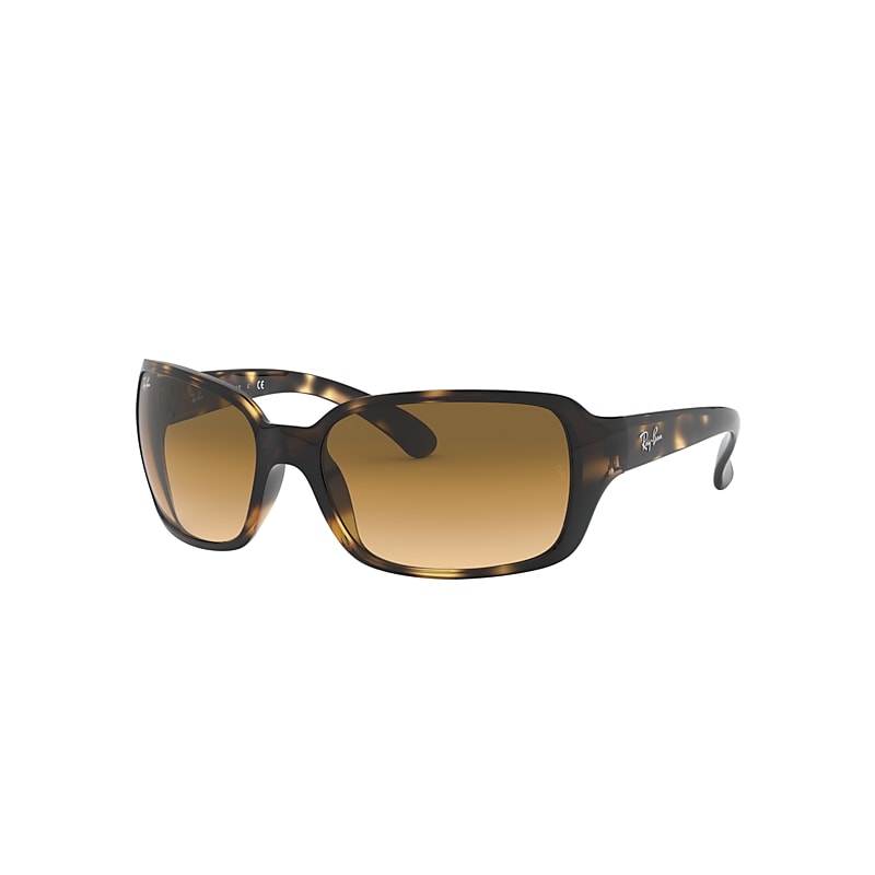 Ray-Ban Rb4068 Sunglasses Tortoise Frame Brown Lenses 60-17