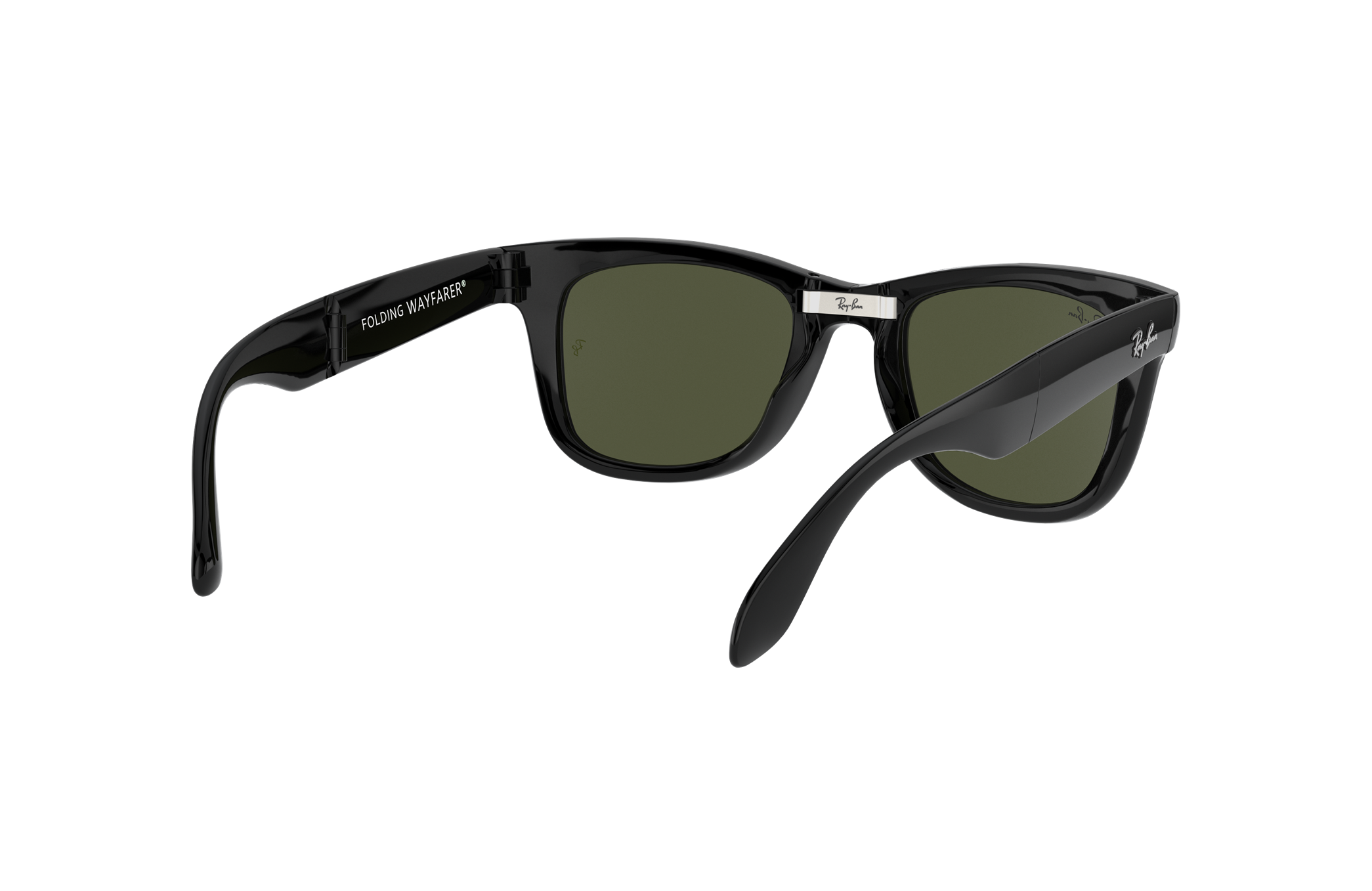 RB4105 Wayfarer Folding Sunglasses Matte Black | SmartBuyGlasses USA