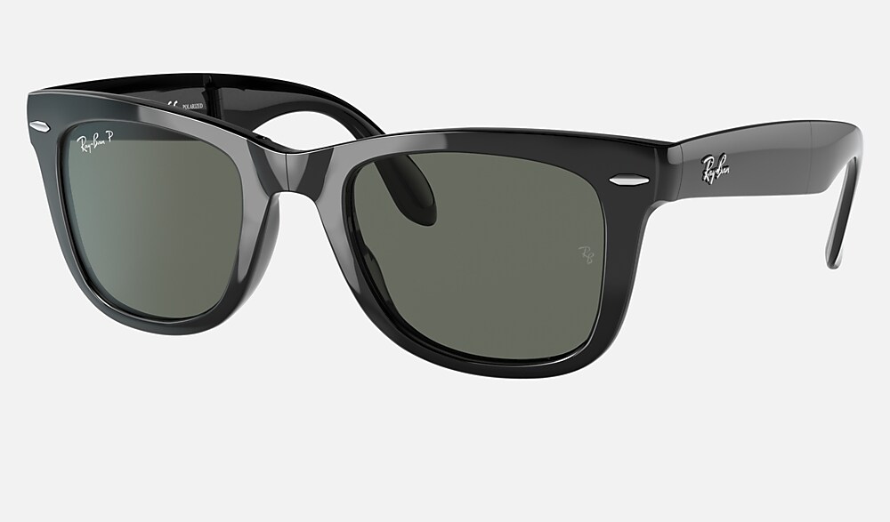 Ray Ban Wayfarer Classic Pieghevoli Rb4105 Nero Nylon Lenti Polarizzate Verde 0rb 5850 Ray Ban Italia