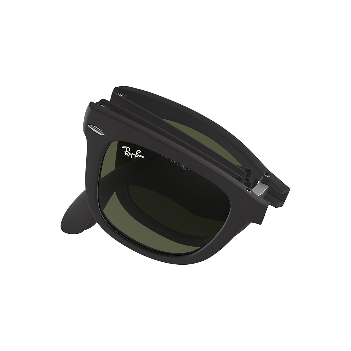 forbruger progressiv Tilbageholdenhed WAYFARER FOLDING CLASSIC Sunglasses in Black and Green - RB4105 | Ray-Ban®  US