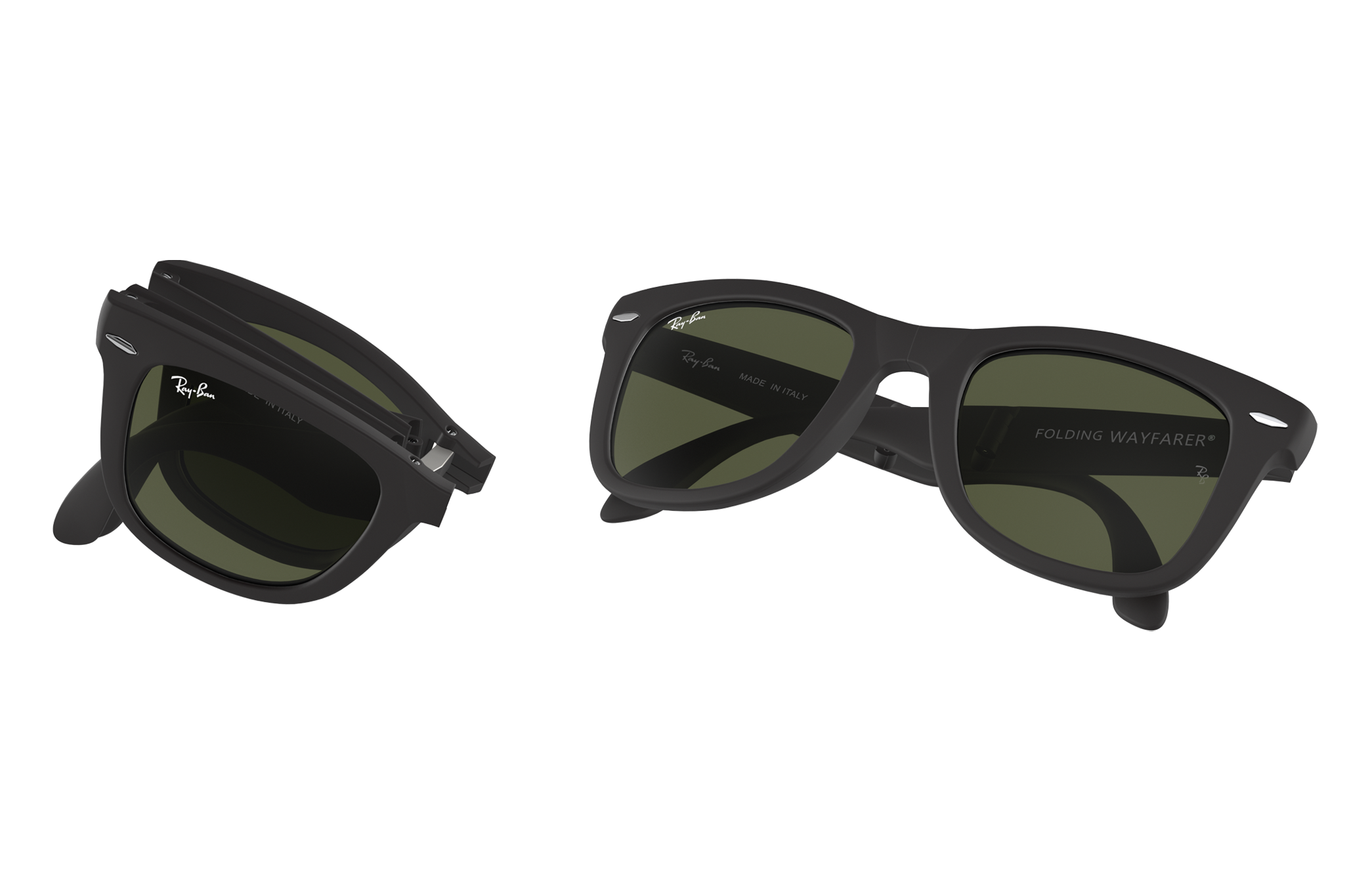 ray ban wayfarer foldable sunglasses