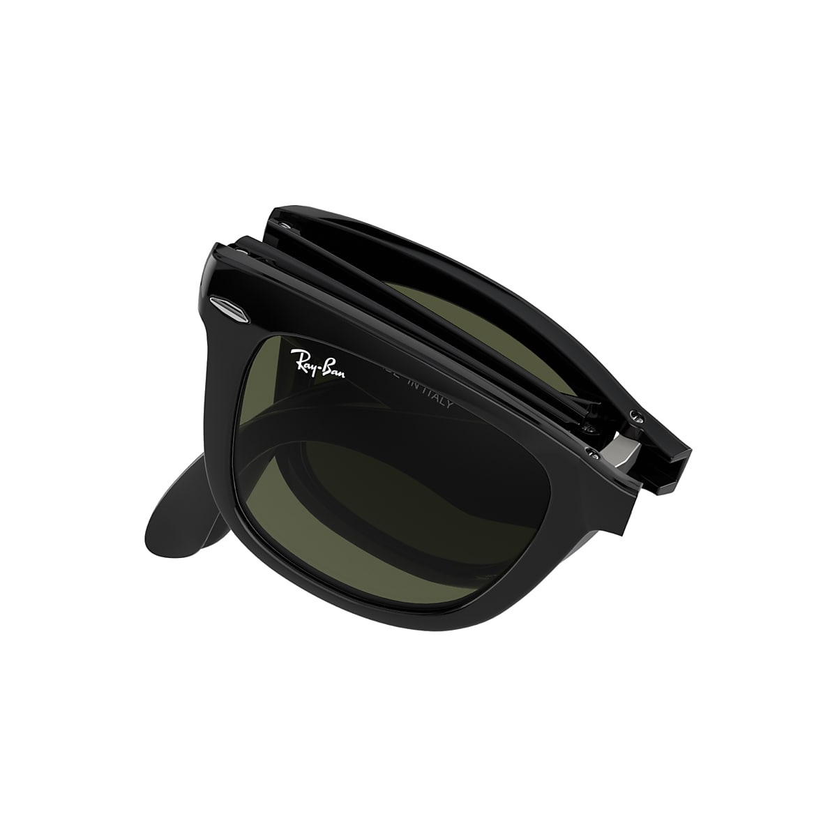 Ray ban folding cheap wayfarer matte black