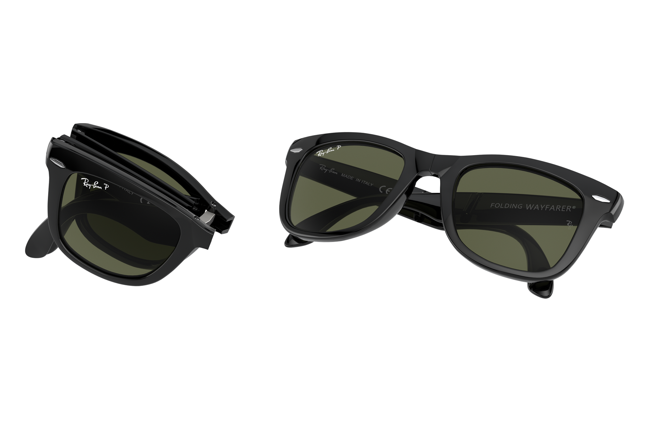 ray ban folding aviator sunglasses