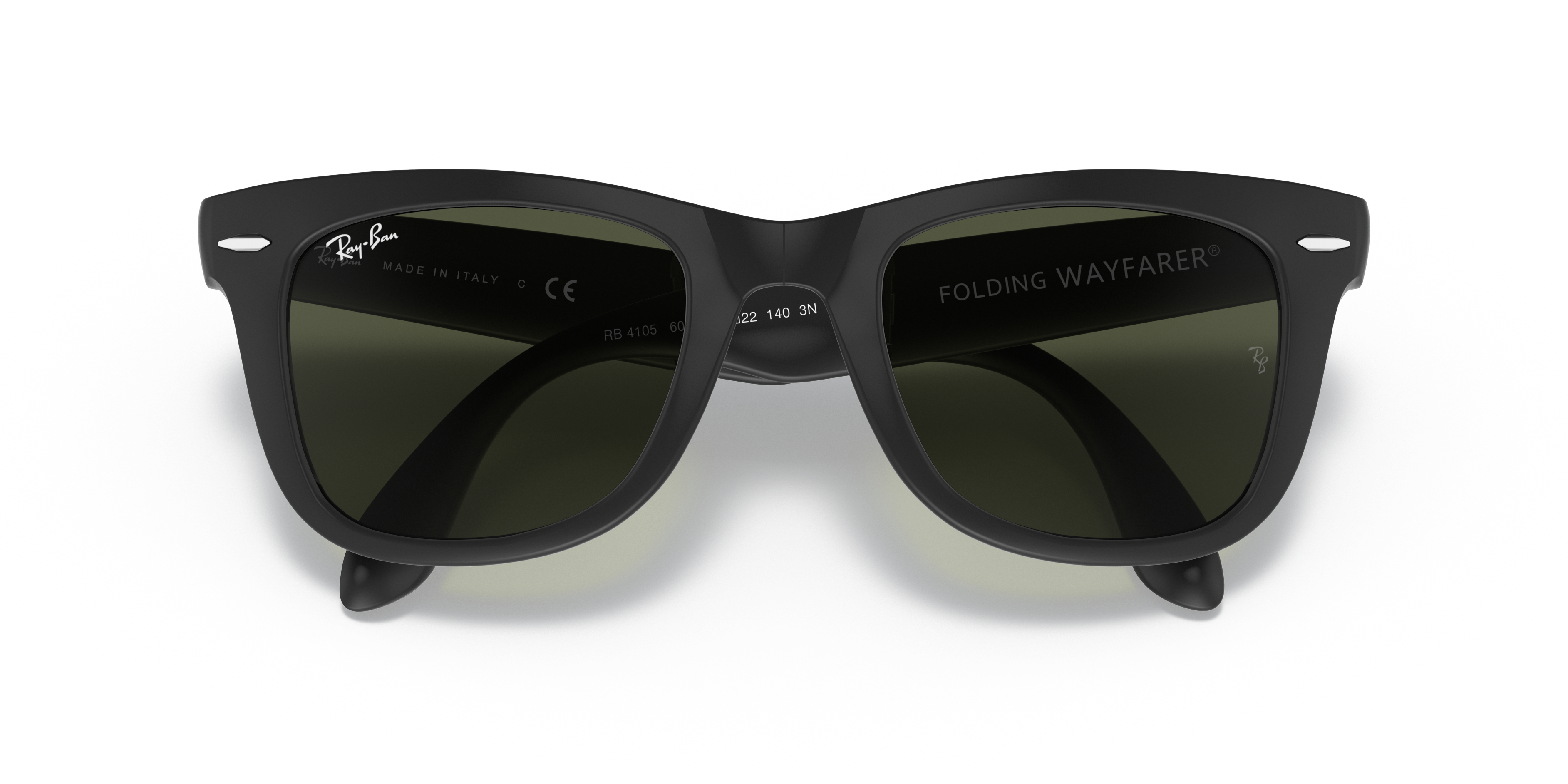 ray ban wayfarer folding matte black