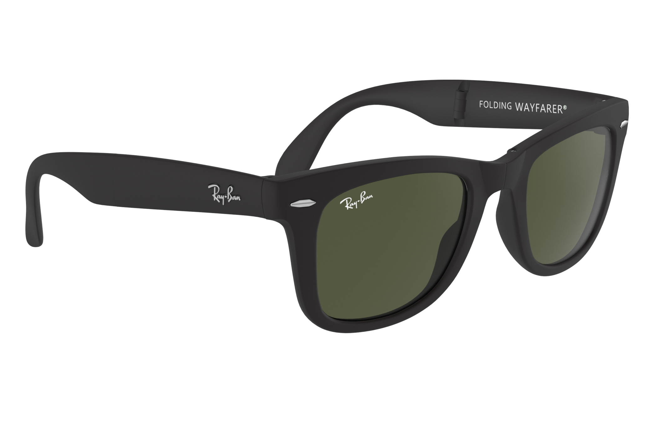 Ray-Ban RB3517 ROUND FOLDING I Round Sunglasses For Men