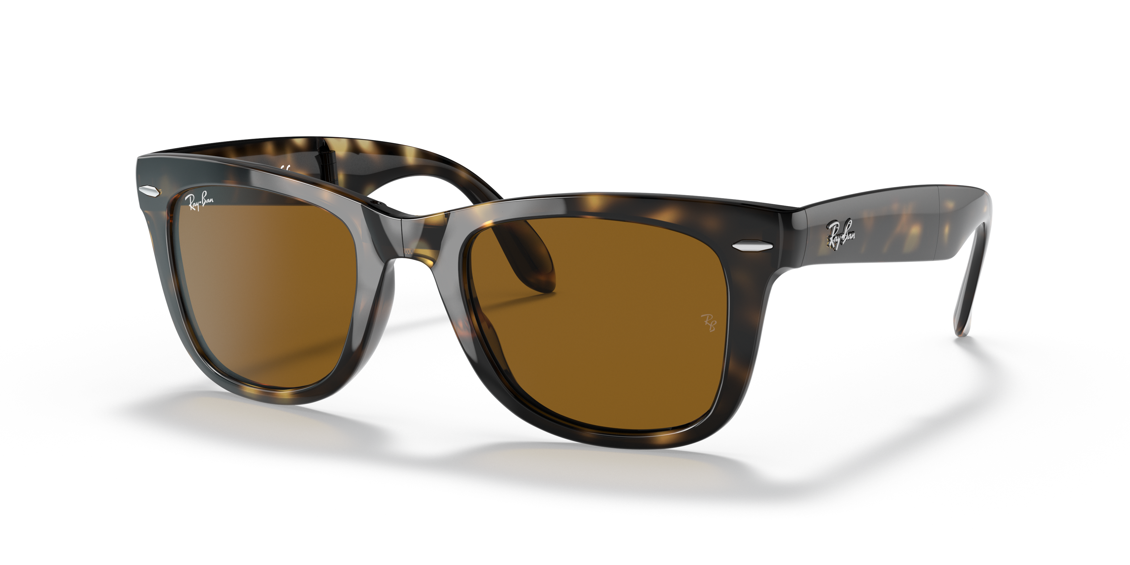 ray ban wayfarer tortoise brown lens