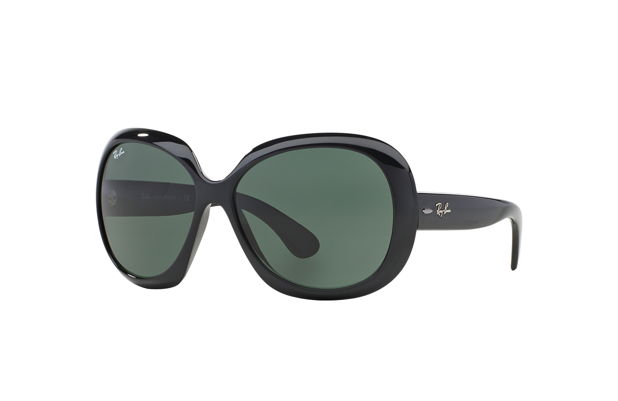 Jackie Ohh Ii Sunglasses in Black and Green | Ray-Ban®