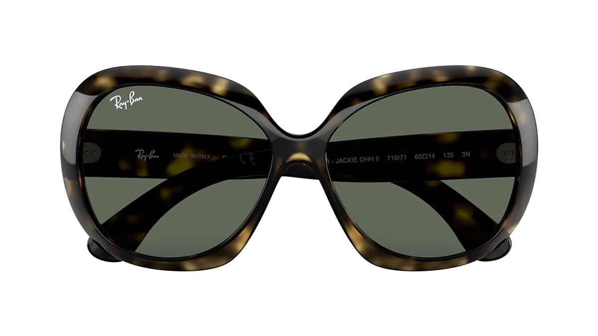 Arrowhead overgive Array af JACKIE OHH II Sunglasses in Light Havana and Green - RB4098 | Ray-Ban® US