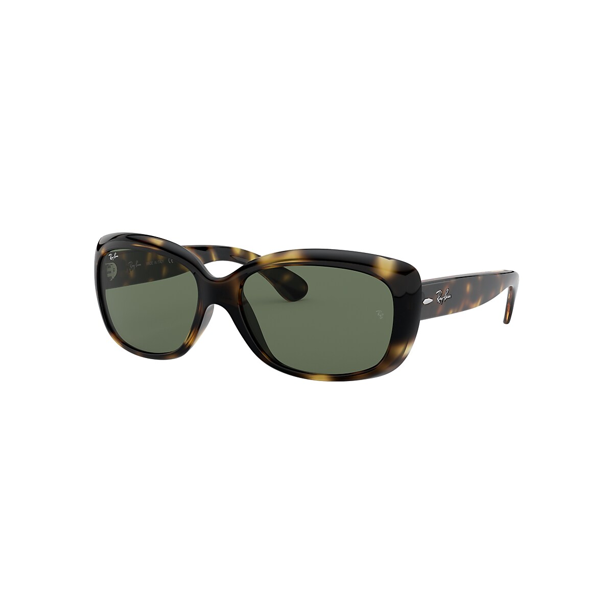 JACKIE OHH Sunglasses in Light Havana and Green - RB4101 