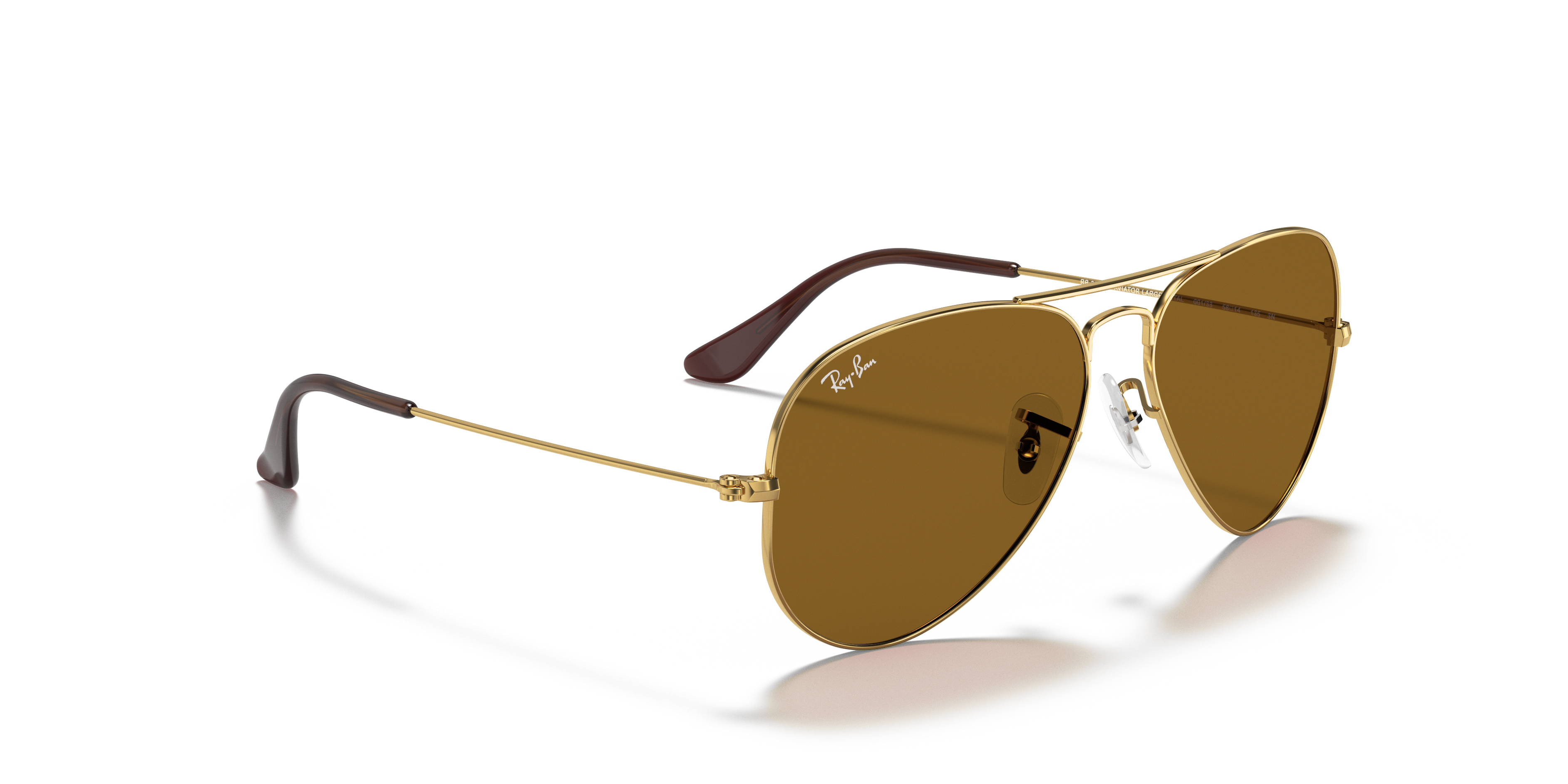 ray ban pilot gold