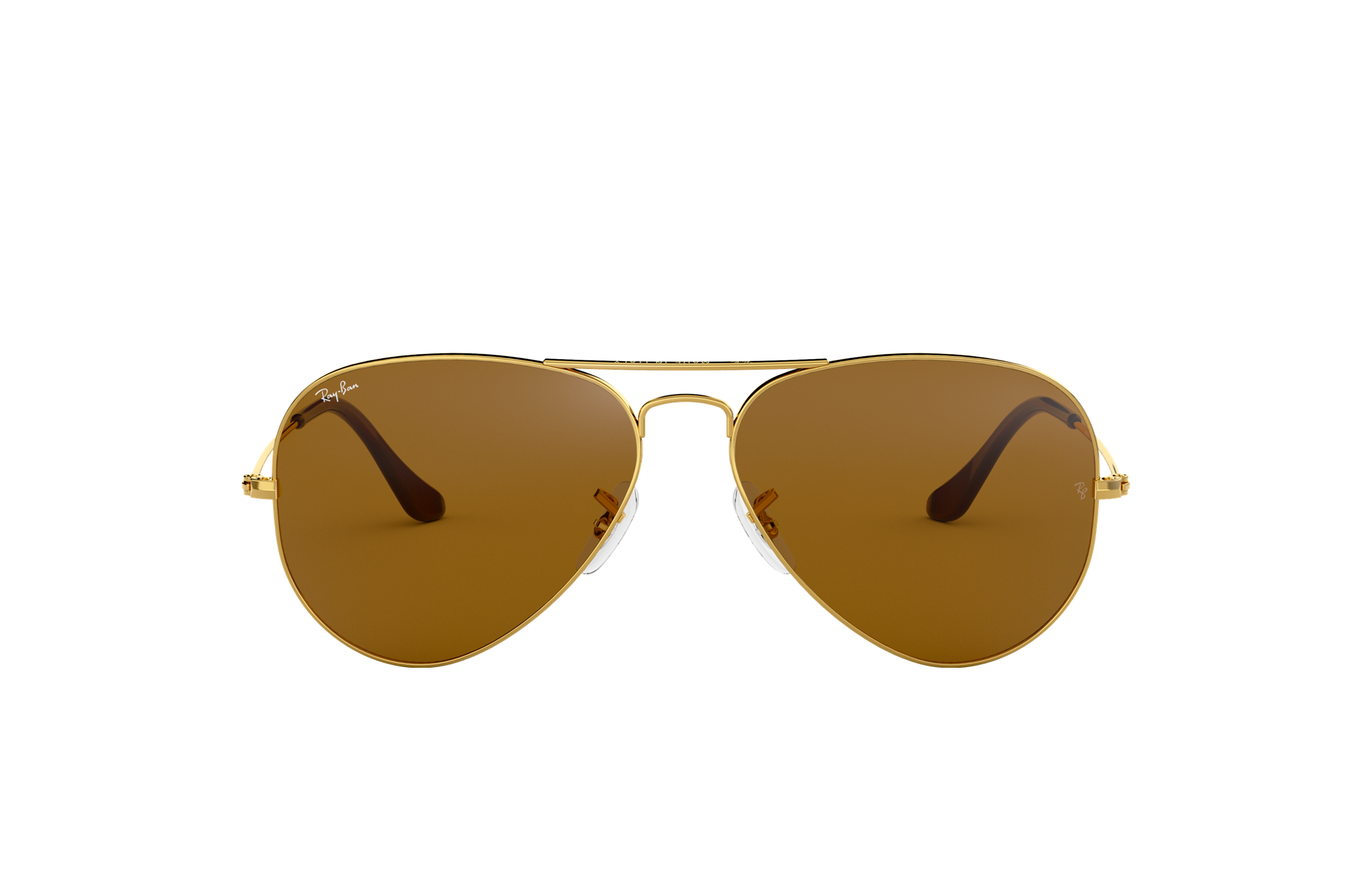 ray ban brown aviator