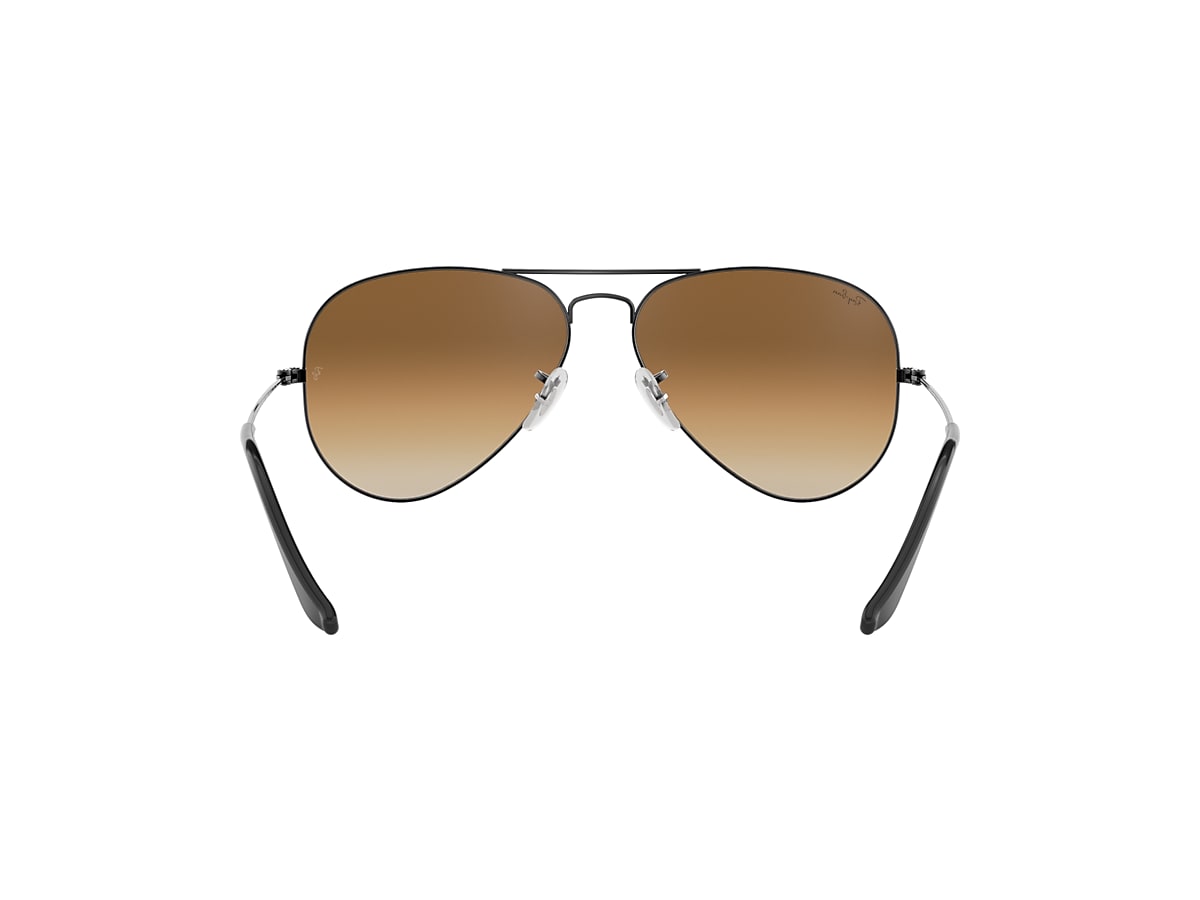 AVIATOR GRADIENT Sunglasses in Gunmetal and Brown - RB3025 | Ray 