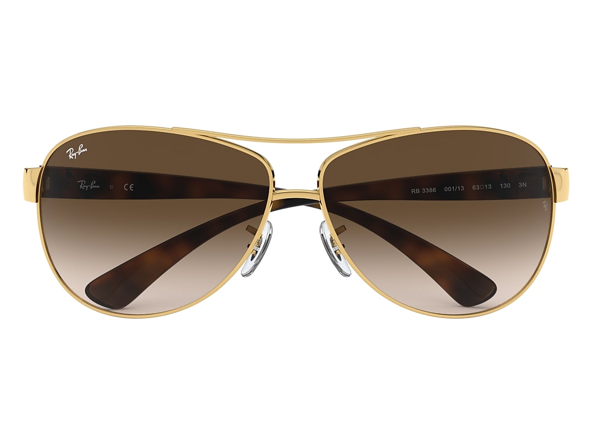 RB3386 Sunglasses in Gold and Brown - RB3386 | Ray-Ban® US