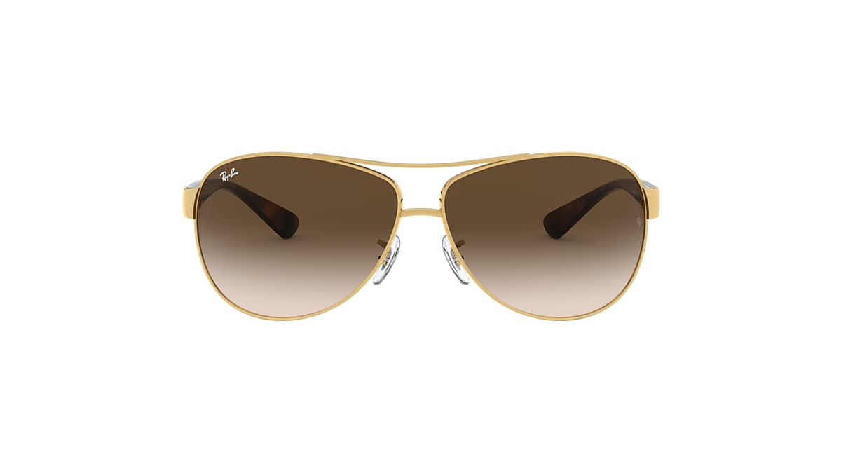 RB3386 Sunglasses in Gold and Brown - RB3386 | Ray-Ban® US