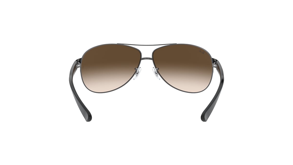 RB3386 Sunglasses in Gunmetal and Brown Gradient Dark Brown RB3386 Sunglasses in Gunmetal and Brown Gradient Dark Brown