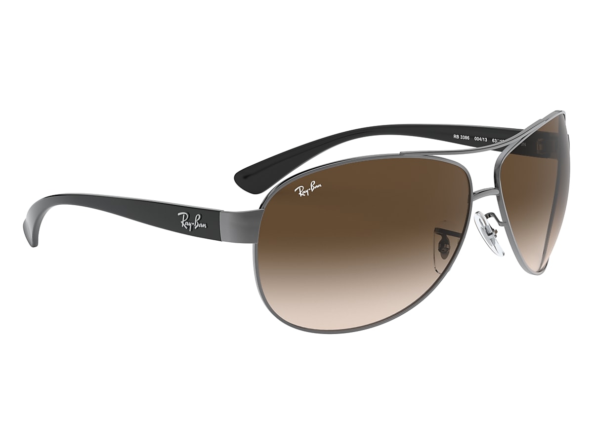 Ray-Ban RB3386 Sunglasses with Gunmetal Frame 2024