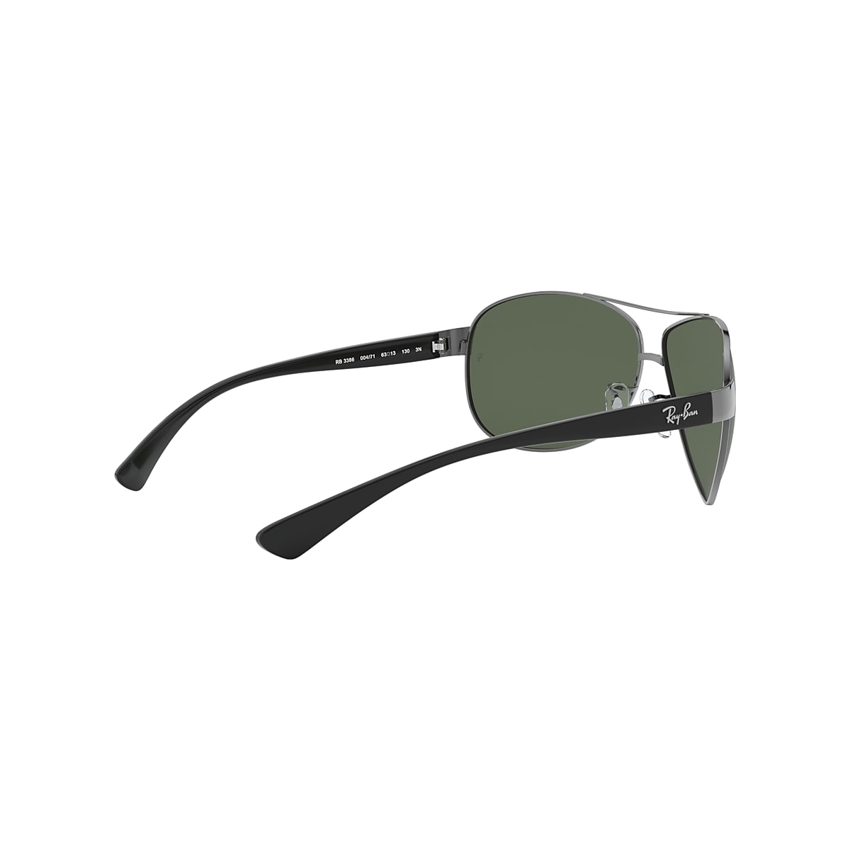RB3386 Sunglasses in Gunmetal and Dark Green - RB3386 | Ray RB3386 Sunglasses in Gunmetal and Dark Green - RB3386 | Ray