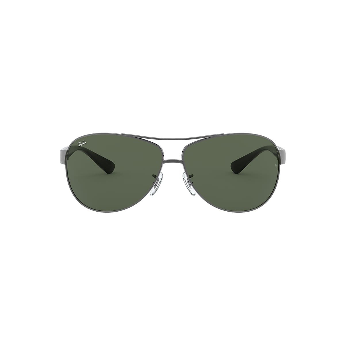 RB3386 Sunglasses in Gunmetal and Dark Green - RB3386 | Ray RB3386 Sunglasses in Gunmetal and Dark Green - RB3386 | Ray