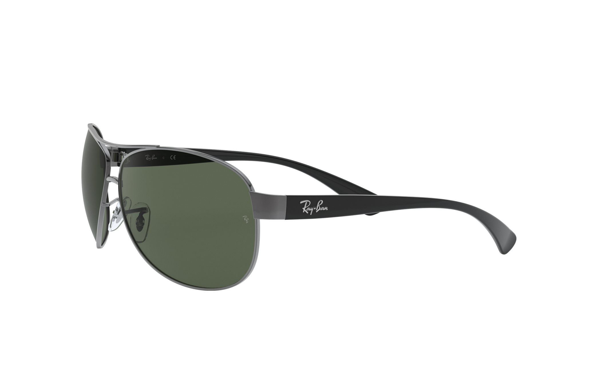 Occhiali da Sole Rb3386 in Gunmetal e Verde | Ray-Ban®