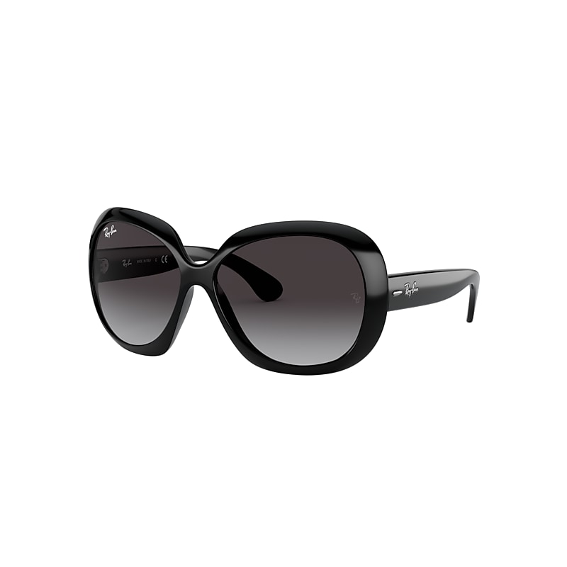 Ray-Ban Jackie Ohh II Sunglasses Black Frame Grey Lenses 60-14