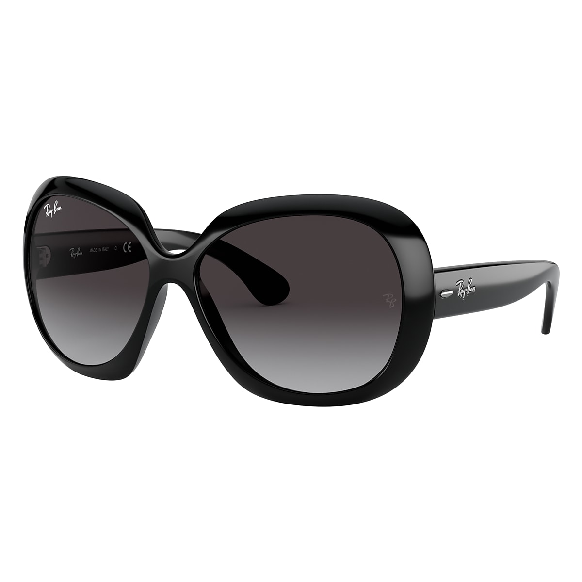Jaar wijk Somatische cel Jackie Ohh Ii Sunglasses in Black and Grey | Ray-Ban®