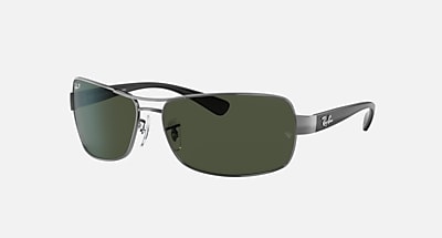 RB3379 Sunglasses in Gunmetal and G-15 Green - RB3379 | Ray-Ban®