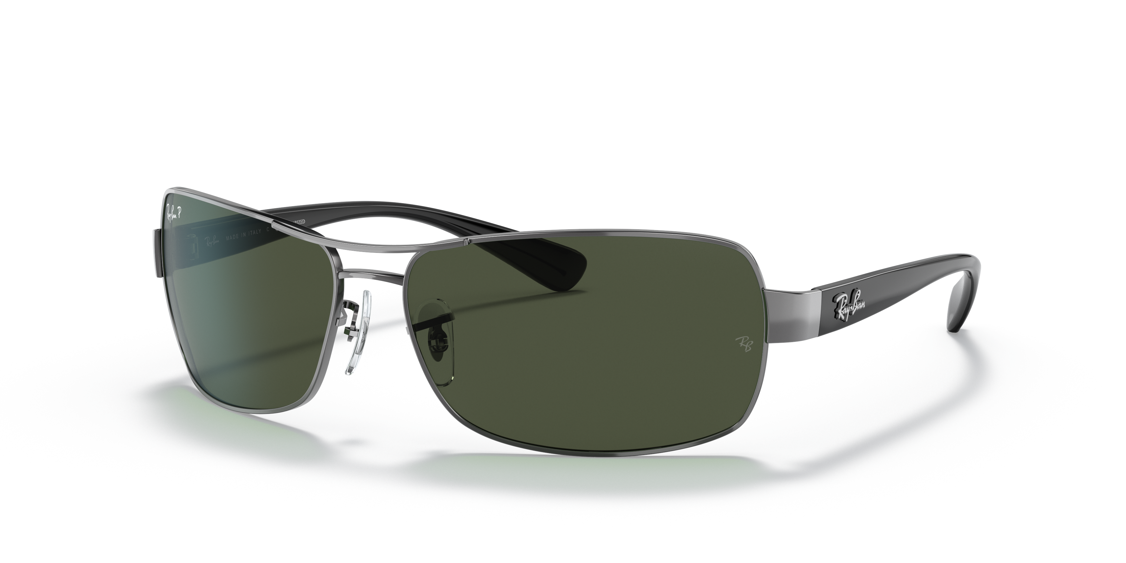 rayban half frame