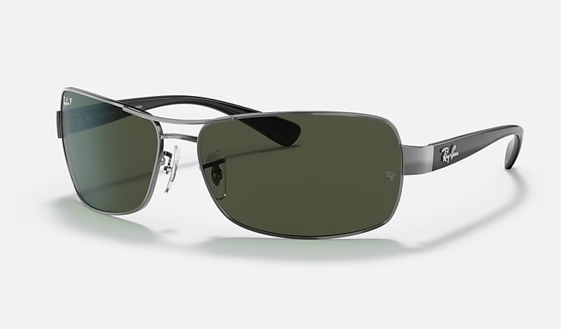 RB3379 Sunglasses in Gunmetal and Green - RB3379 | Ray-Ban® US