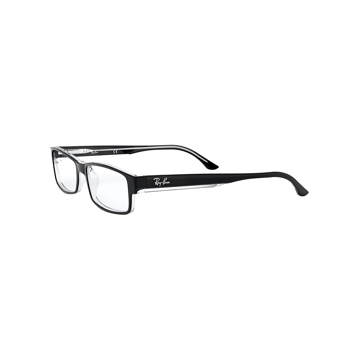 Christchurch Afleiden chrysant Rb5114 Optics Eyeglasses with Black On Transparent Frame | Ray-Ban®