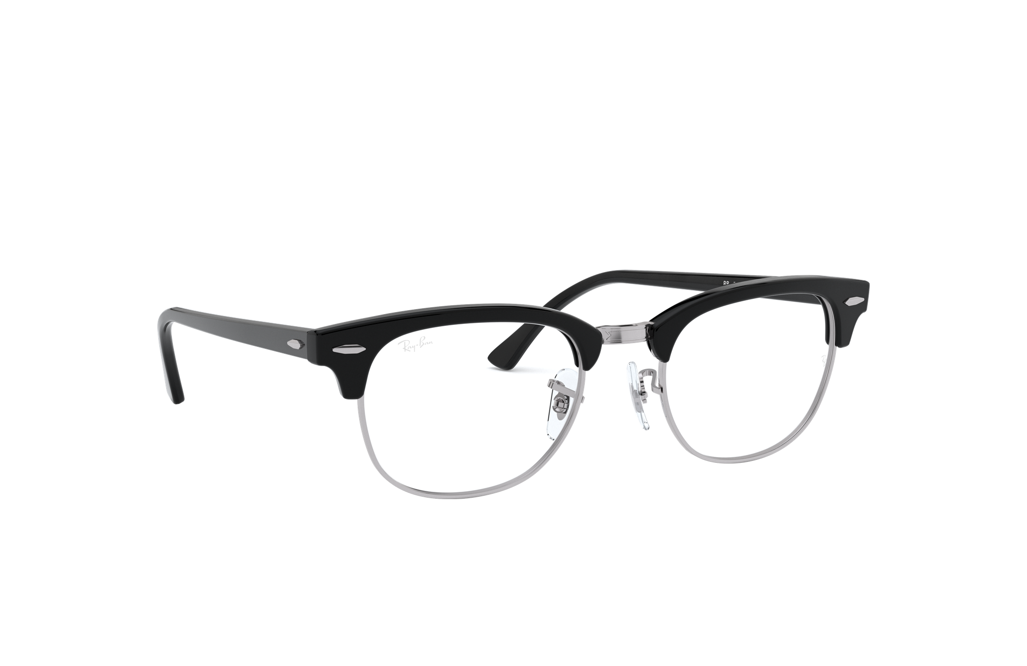 black frame glasses with diamonds