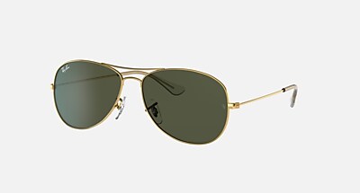 COCKPIT Sunglasses in Gold and Green - RB3362 | Ray-Ban®