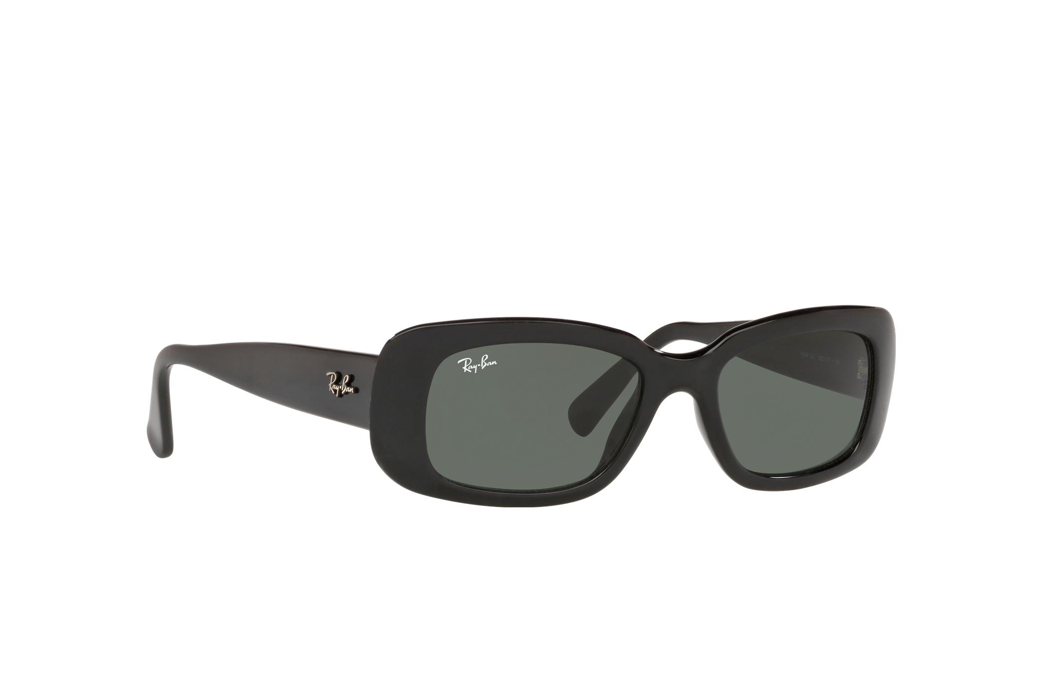 Ray-Ban Zonnebril Frame Alleen RB 4122 601/71 Glanzend Zwart Andere Vorm Italië 49mm Accessoires Zonnebrillen & Eyewear Brillen 