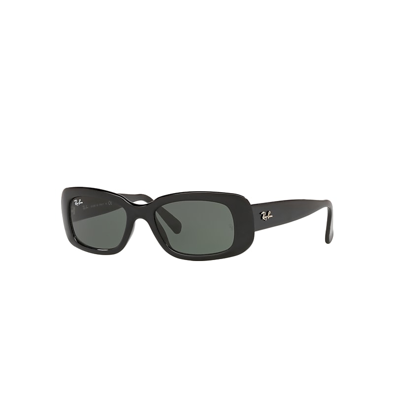 Ray-Ban Rb4122 Sunglasses Black Frame Green Lenses 50-18