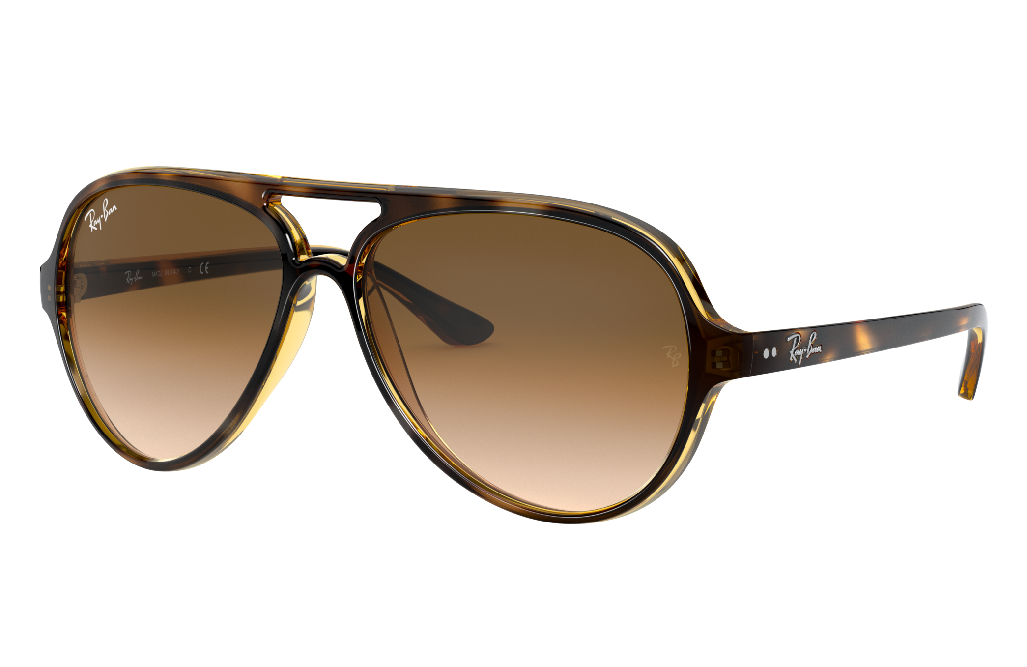 hoed mogelijkheid Knipoog Cats 5000 Classic Sunglasses in Light Havana and Light Brown - RB4125 | Ray- Ban® US