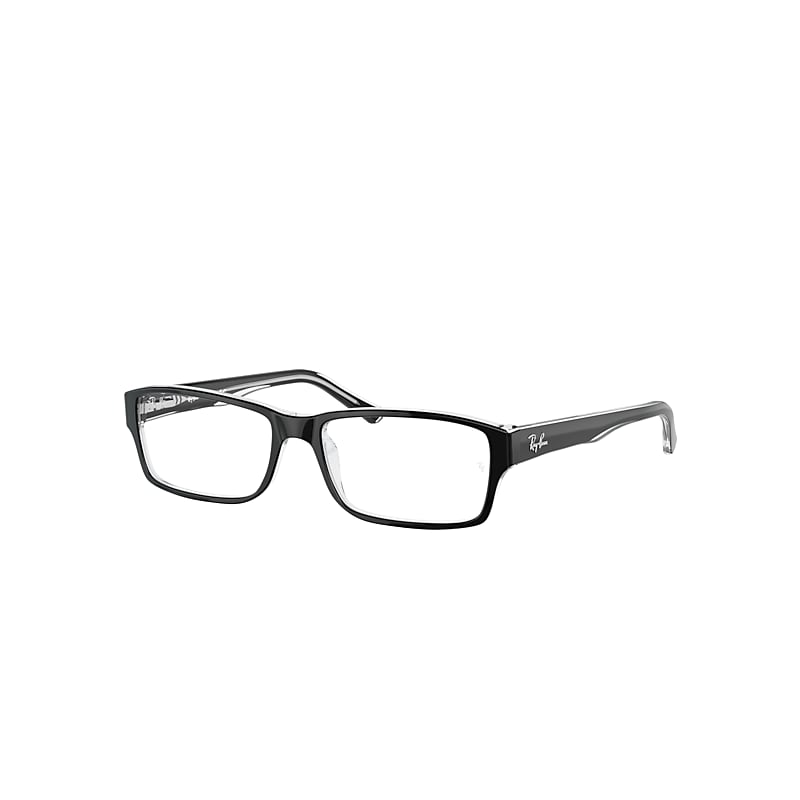 Ray-Ban Rb5169 Eyeglasses Black Frame Clear Lenses 52-16