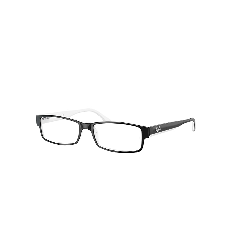 Ray-Ban Rb5114 Eyeglasses Black Frame Clear Lenses 52-16
