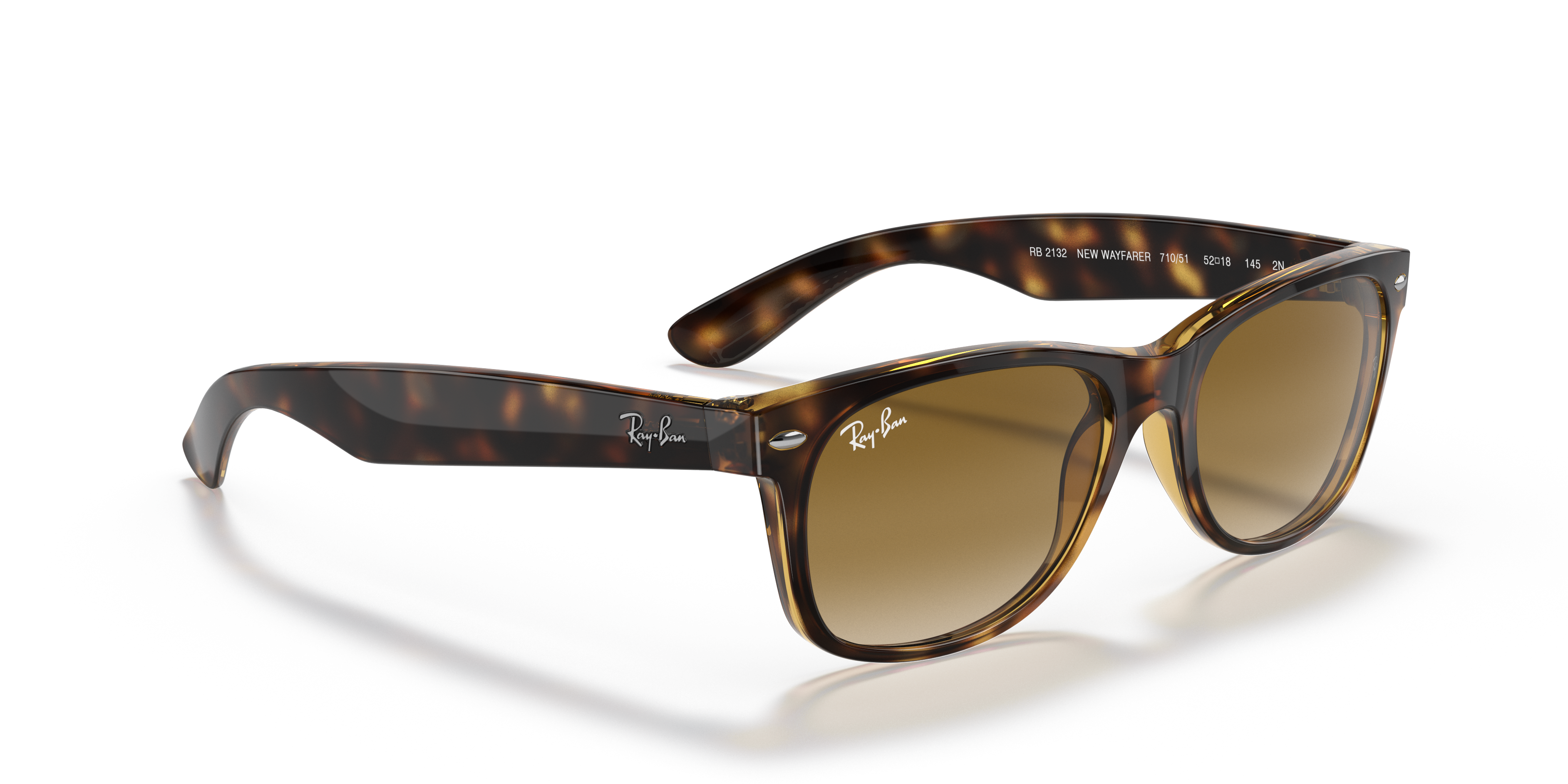 brown and black ray bans