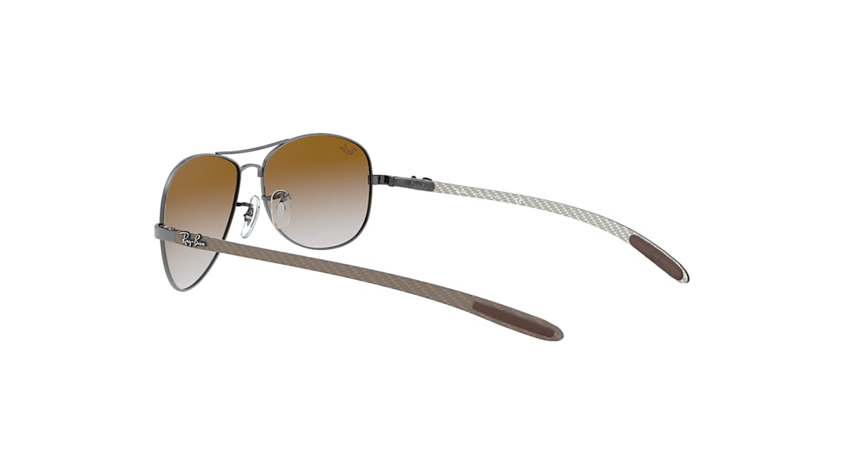 Rb8301 Sunglasses in Gunmetal and Light Brown | Ray-Ban®