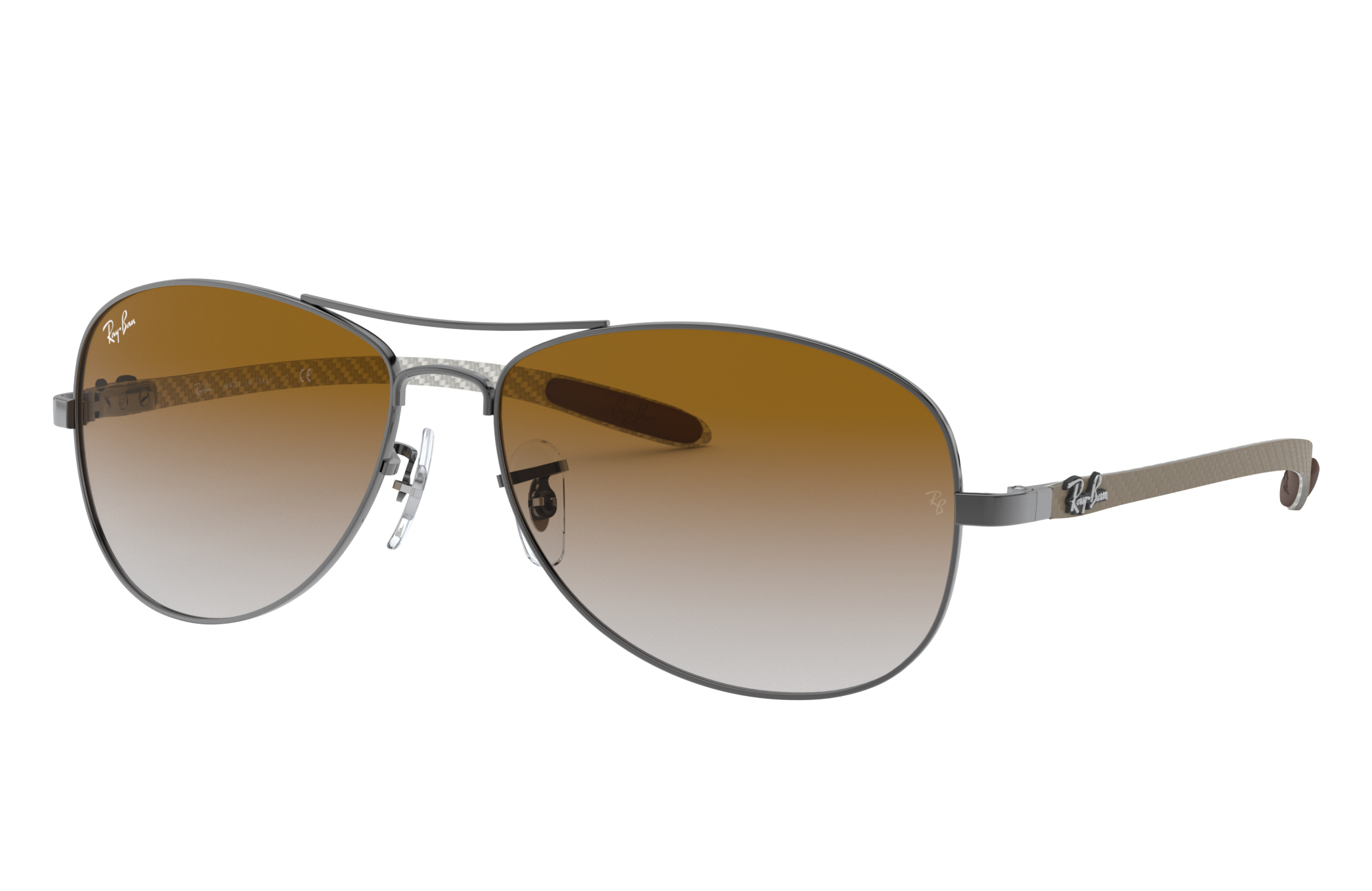 Rb8301 Sunglasses in Gunmetal and Light Brown | Ray-Ban®