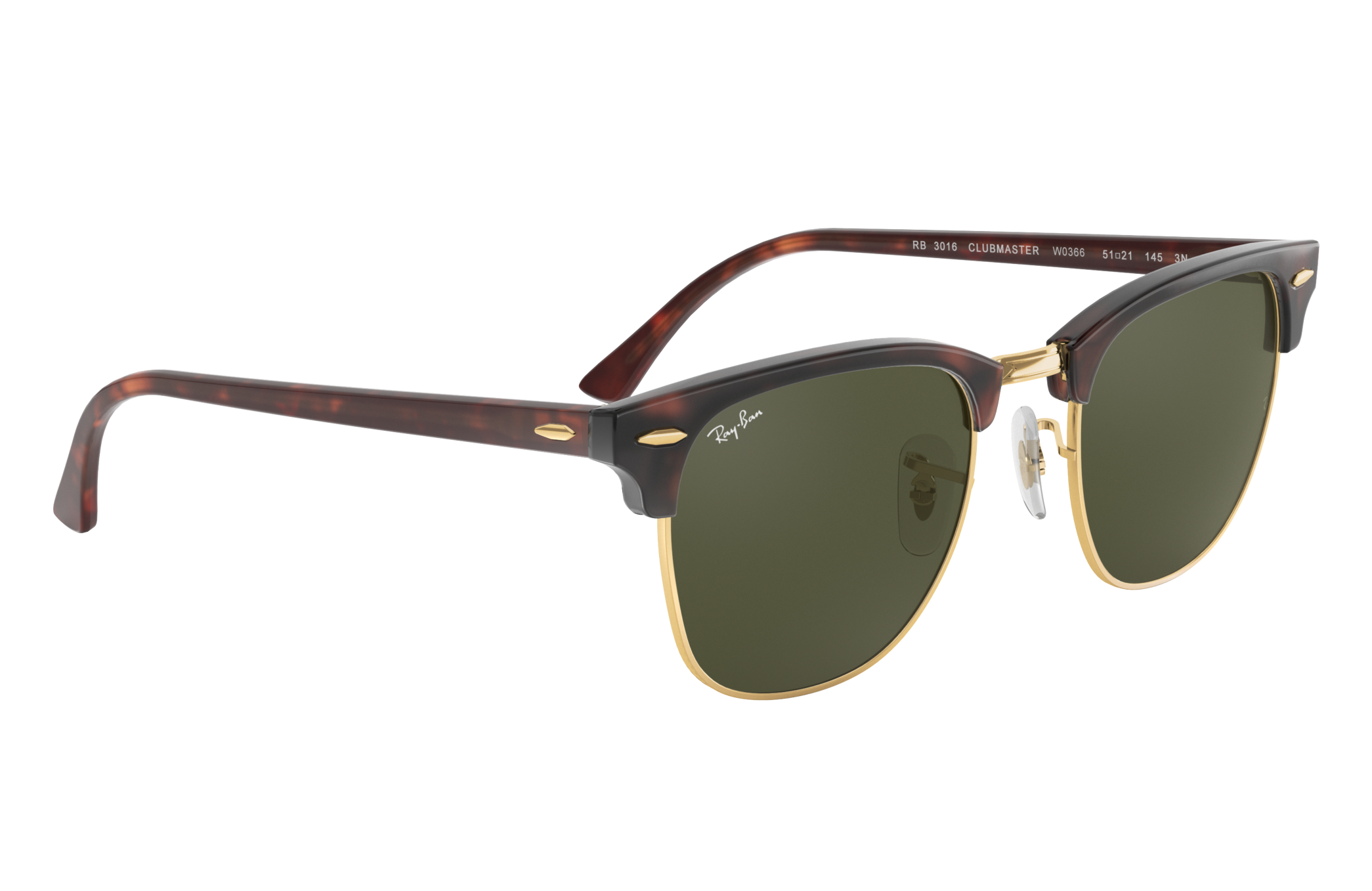 Amazon.com: Ray-Ban RB3016 Clubmaster Sunglasses/Eyewear Tortoise Size 49mm  : Clothing, Shoes & Jewelry