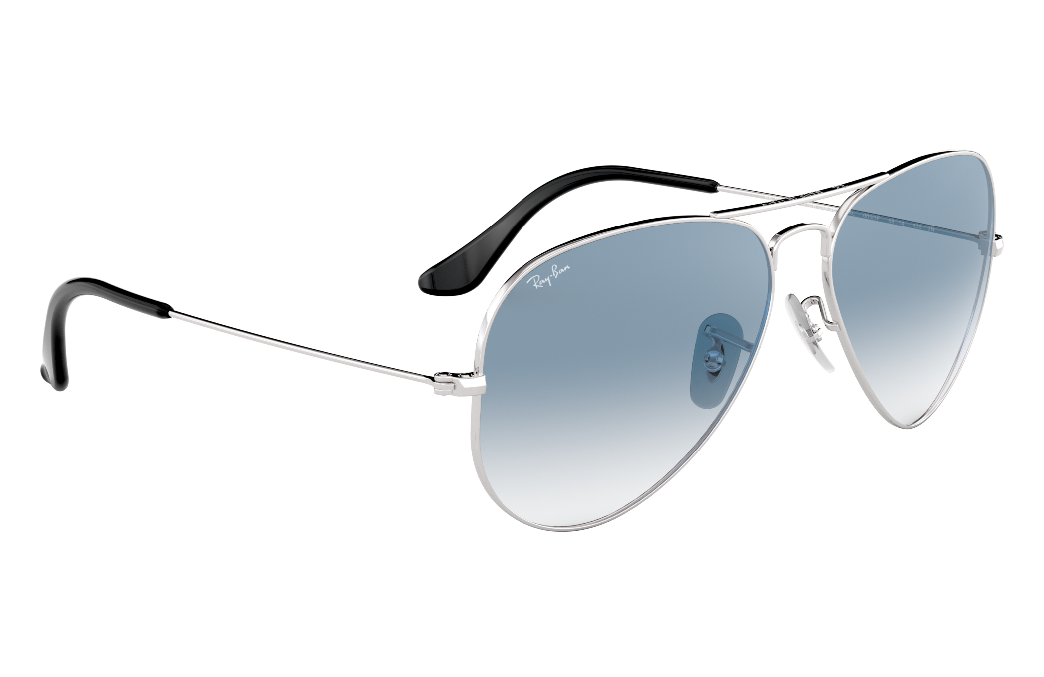 Ray-Ban Aviator Gradient RB3025 Silver 