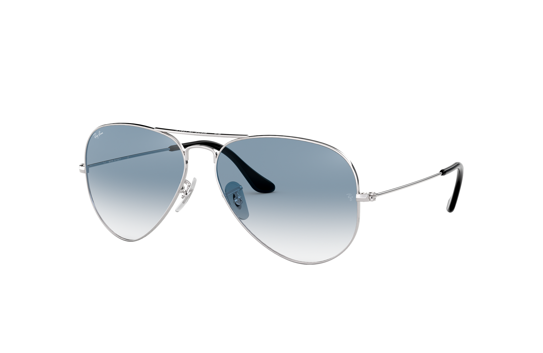 blue polarized ray ban aviators