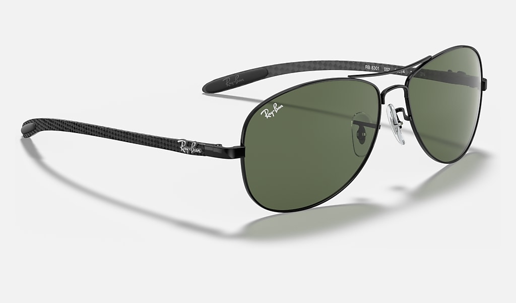 affix beheerder ik ben trots Rb8301 Sunglasses in Black and Green | Ray-Ban®