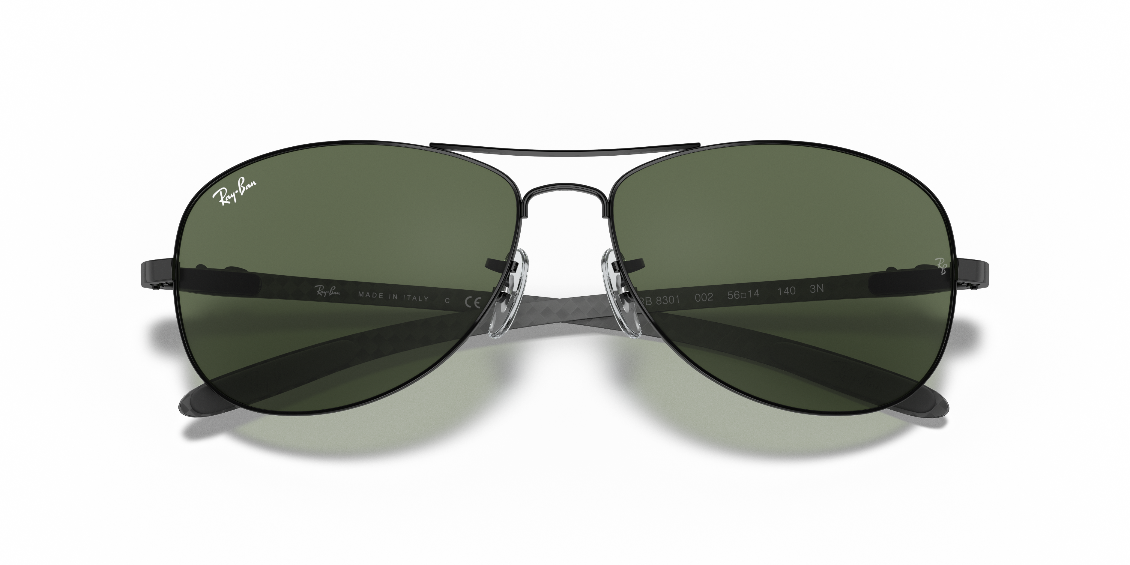 RB8301 Sunglasses in Black and Green | Ray-Ban®