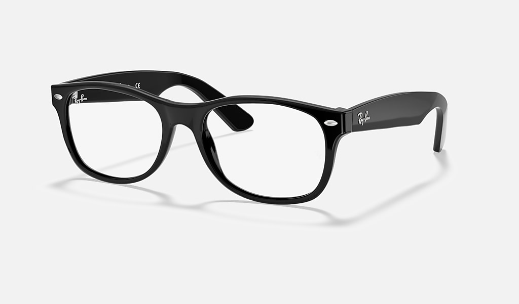 lezing liter Omgaan met New Wayfarer Optics Eyeglasses with Black Frame | Ray-Ban®