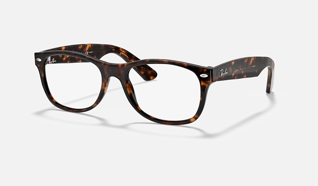 New Wayfarer Optics Eyeglasses with Dark Havana Frame | Ray-Ban®